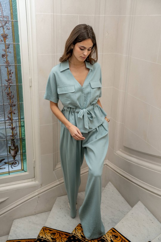 Camisas Mujer Beige LOVIE & Co TH25577-JOSE Efashion Paris