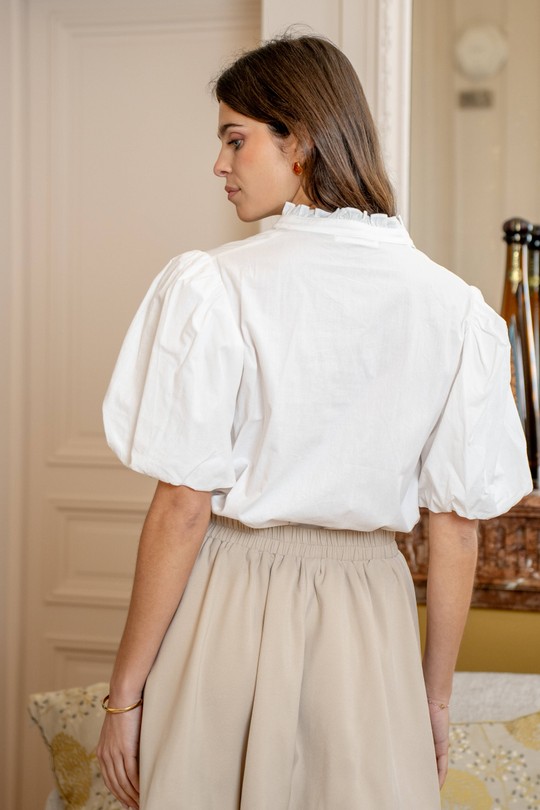 Chemises Femme Vert LOVIE & Co 5078T-1-SOREN Efashion Paris