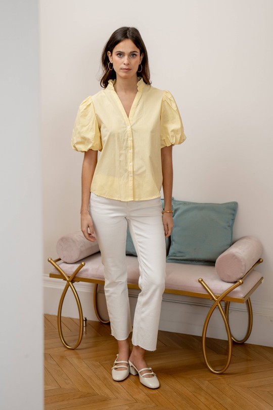 Chemises Femme Vert LOVIE & Co 5078T-1-SOREN Efashion Paris