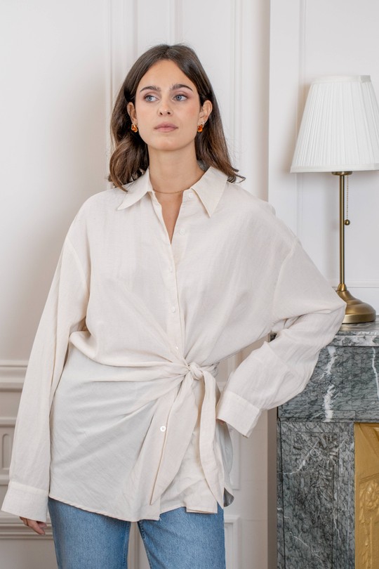 Chemises Femme Vert LOVIE & Co ASD97252-GLADYS Efashion Paris