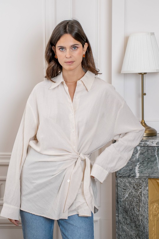 Chemises Femme Vert LOVIE & Co ASD97252-GLADYS Efashion Paris