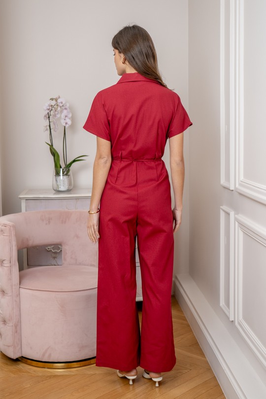 Monos Mujer Red LOVIE & Co PYZL259223A-ROCCO Efashion Paris