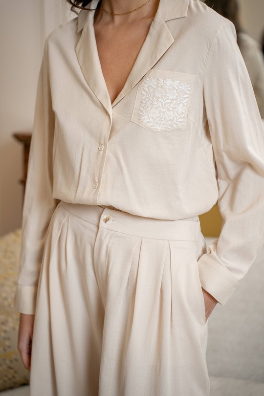 Camisas Mujer Brown LOVIE & Co ASD97060-TIM Efashion Paris