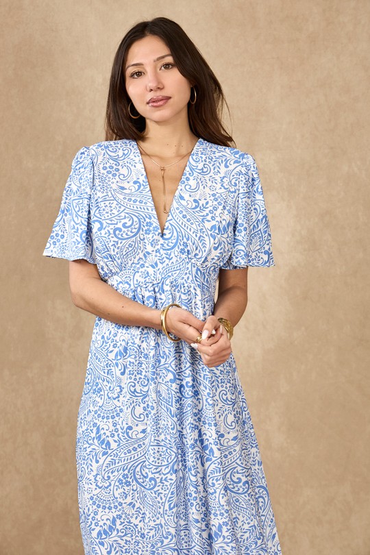 Abiti maxi Donna Yellow LOVIE & Co 5106D-MARION Efashion Paris