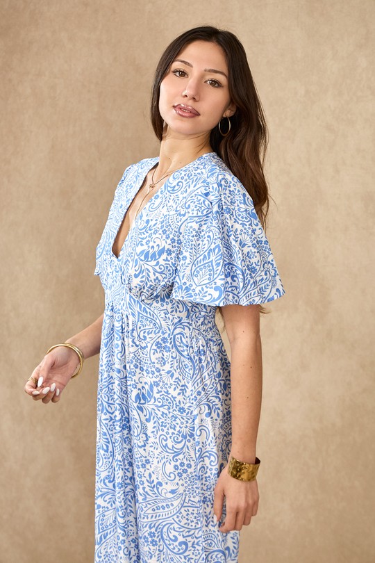 Abiti maxi Donna Yellow LOVIE & Co 5106D-MARION Efashion Paris