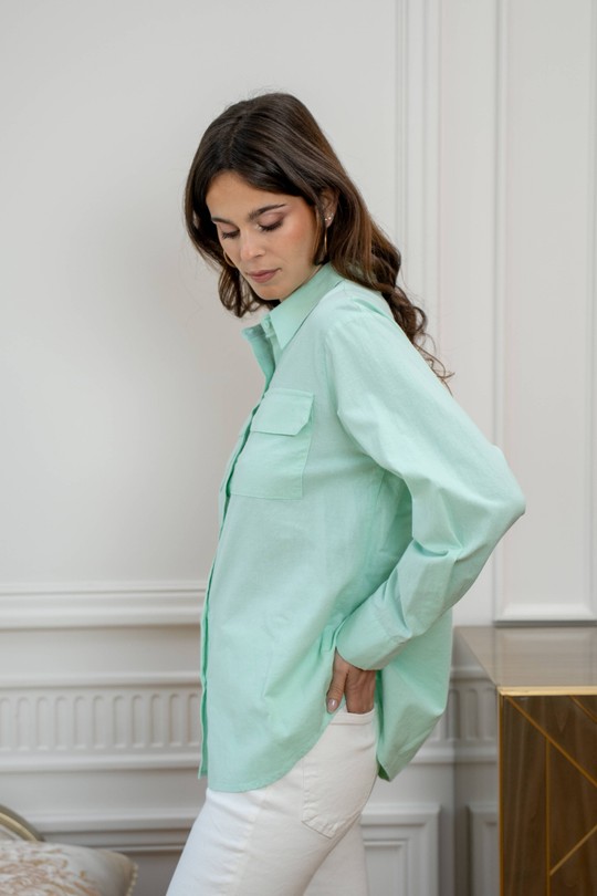 Camisas Mujer Yellow LOVIE & Co ASD97167-NAIA Efashion Paris