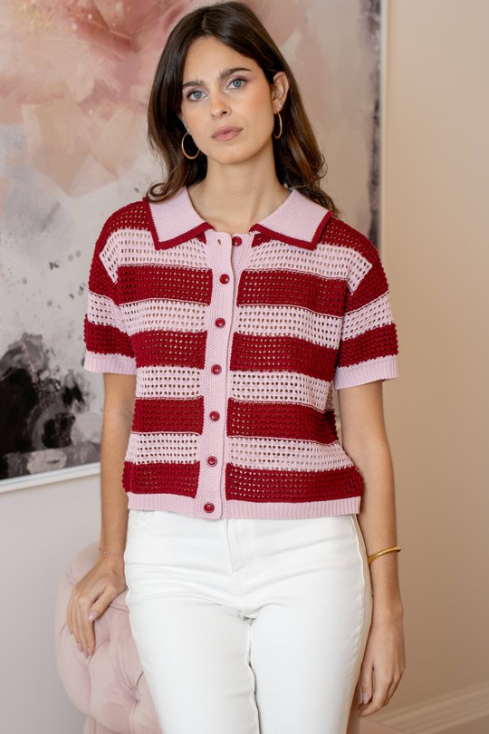 Tops Femme Marron LOVIE & Co D853-SEBASTIAN Efashion Paris