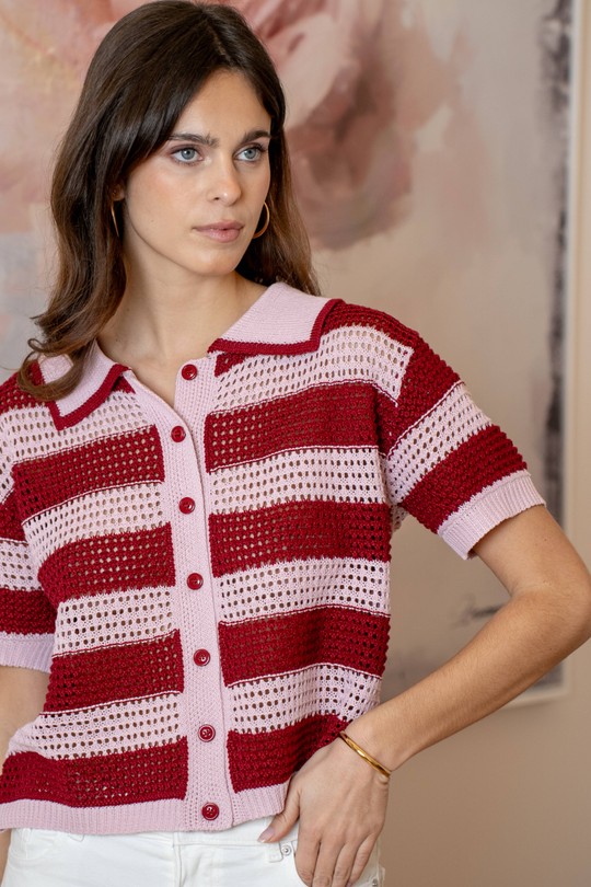 Tops Femme Marron LOVIE & Co D853-SEBASTIAN Efashion Paris