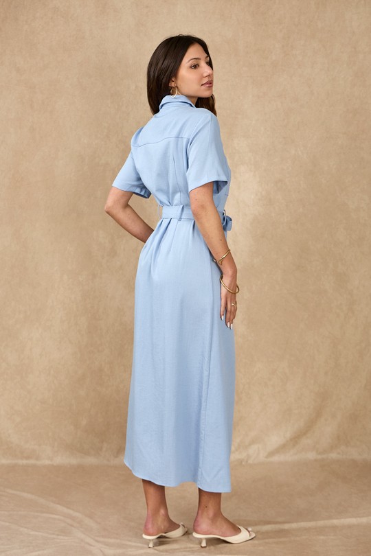 Abiti maxi Donna Yellow LOVIE & Co X24876-OPHELIA Efashion Paris