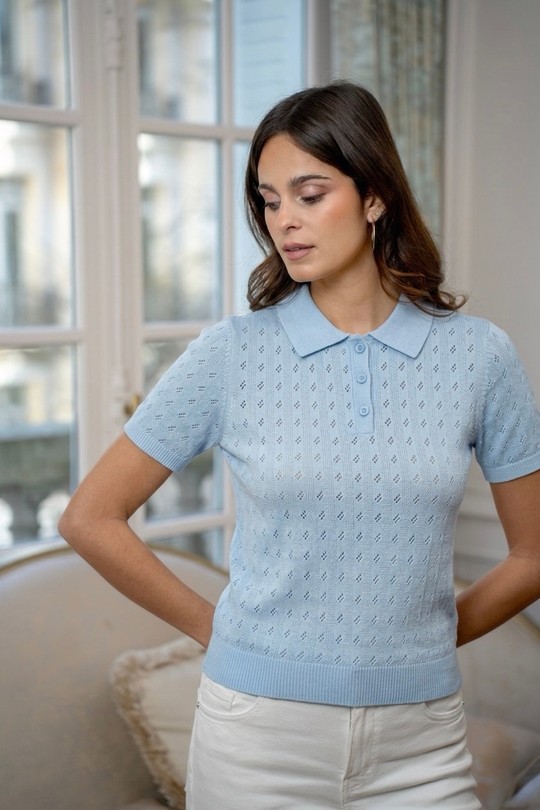 Top Donna Beige LOVIE & Co YM506262-PIETER Efashion Paris