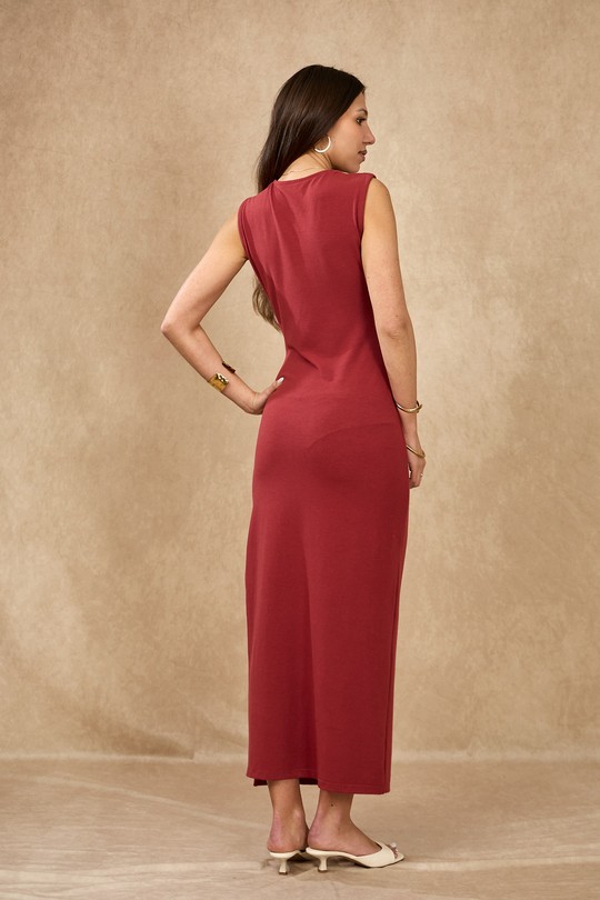 Robes longues Femme Jaune LOVIE & Co 5121D-MALIKA Efashion Paris