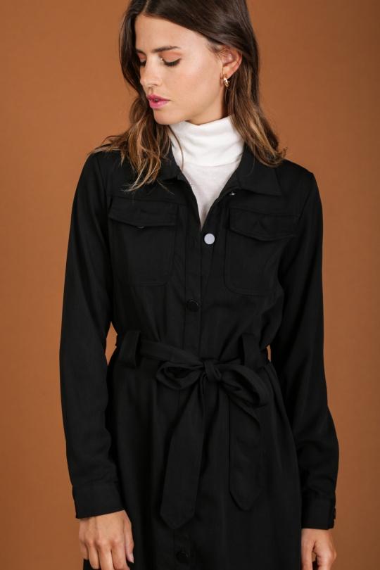 Robes courtes Femme Kaki LOVIE & Co ASD53556 Efashion Paris