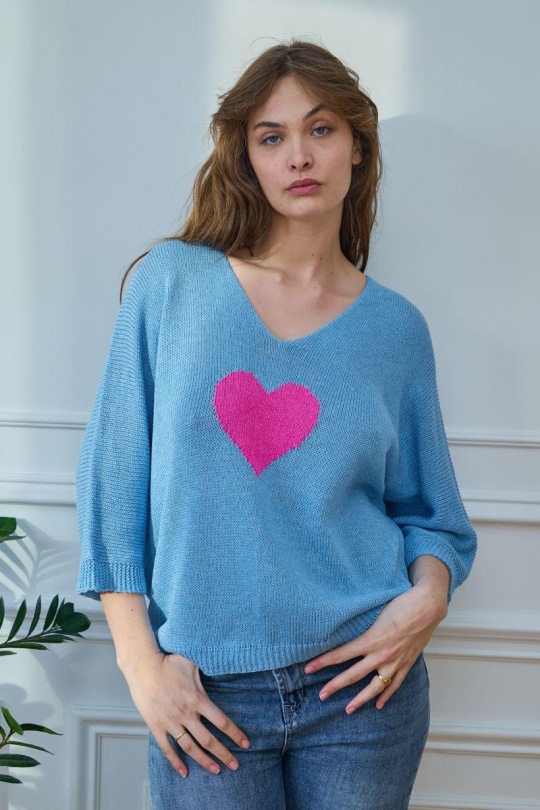 Jumpers Women Blue NEW&CO 297 Efashion Paris