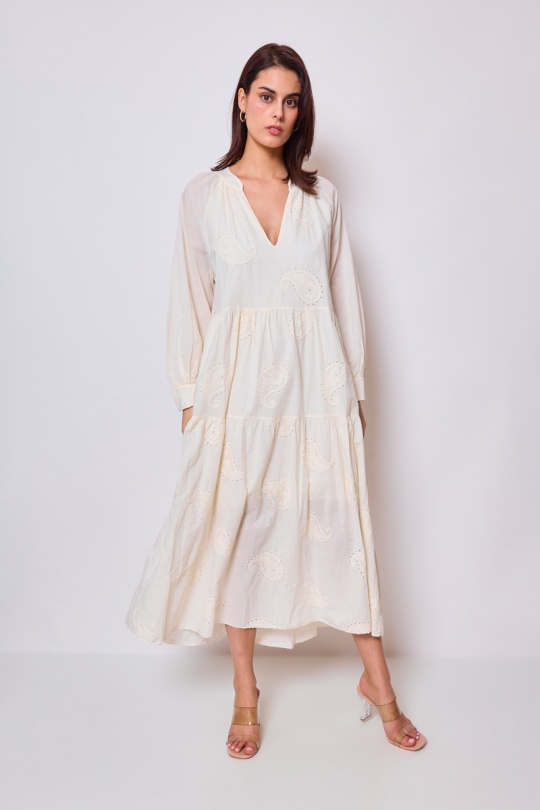 Dresses & Jumpsuits Women Beige NEW&CO 21383 Efashion Paris