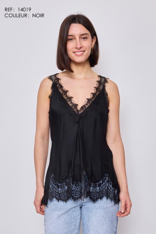 Débardeurs Femme Vert d eau NEW&CO 14019 Efashion Paris