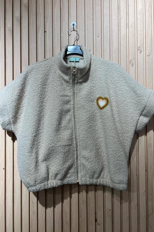 Cárdigans Mujer Beige NEW&CO 5312 Efashion Paris