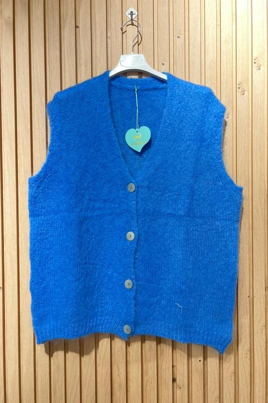 Cardigans Women Blue NEW&CO 21580 Efashion Paris