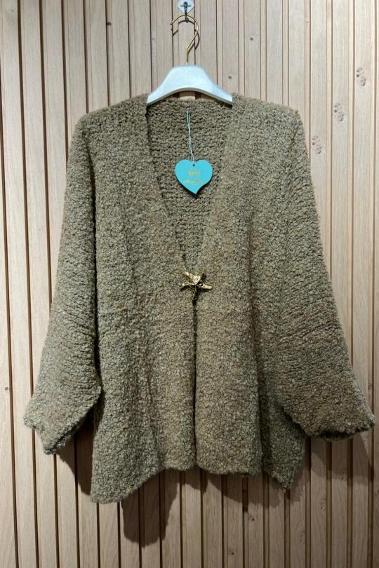 Gilets Femme Camel NEW&CO 21583 Efashion Paris