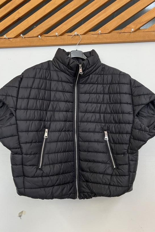 Doudounes Femme Noir NEW&CO 1453 Efashion Paris