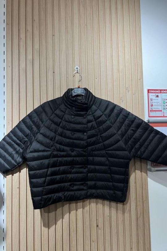 Doudounes Femme Noir blanc NEW&CO 2518 Efashion Paris