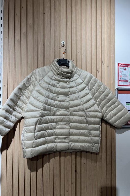 Doudounes Femme Noir blanc NEW&CO 2518 Efashion Paris