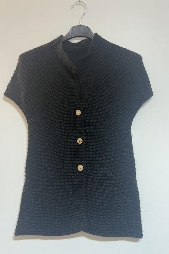 Cardigan Donna Black NEW&CO 3345 Efashion Paris