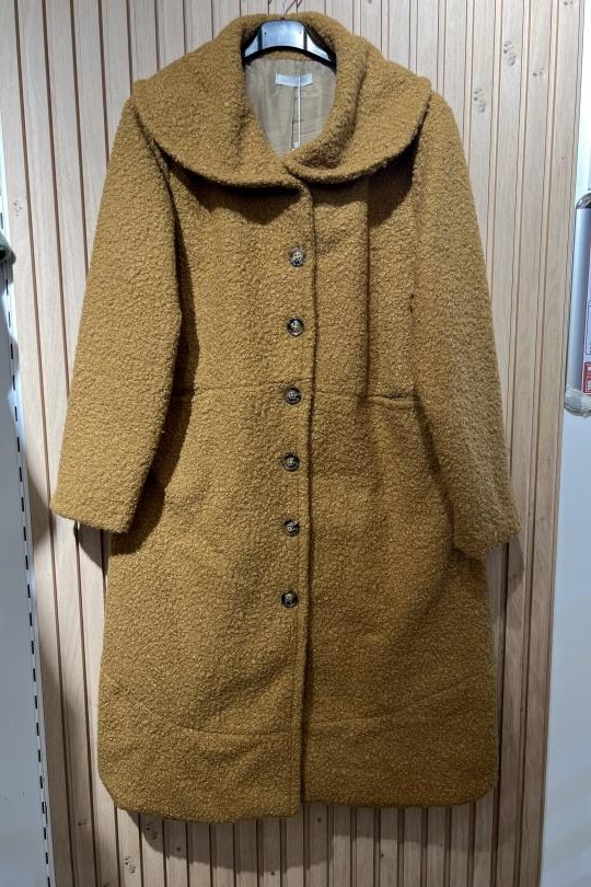 Cappotti Donna Camel NEW&CO 18037 Efashion Paris