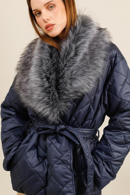 Doudounes Femme Marine NEW&CO 22578 Efashion Paris