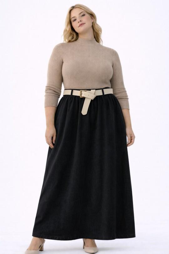 Jupes Femme Bleu NEW&CO 24099PE Efashion Paris