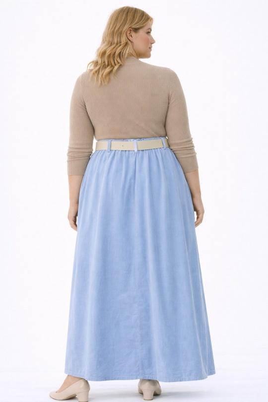 Jupes Femme Bleu NEW&CO 24099PE Efashion Paris