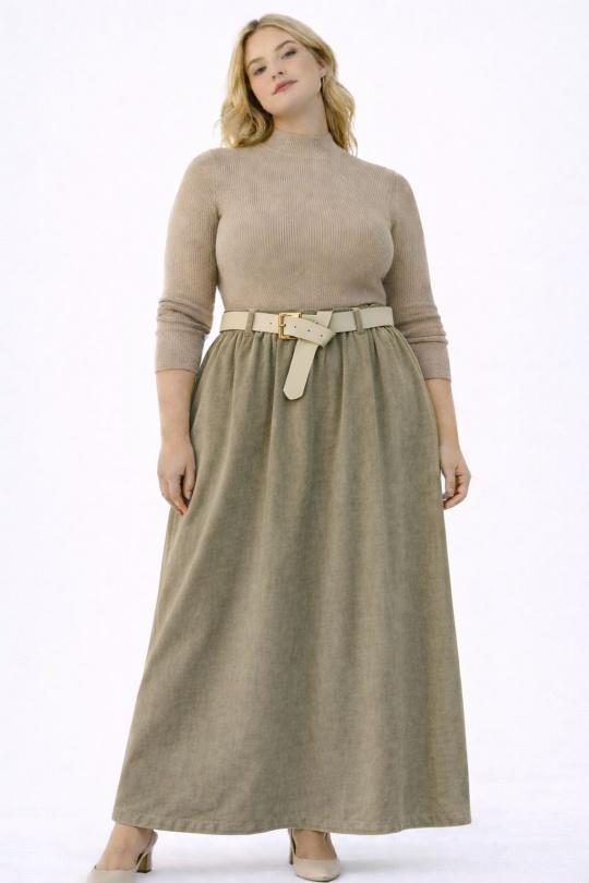 Jupes Femme Bleu NEW&CO 24099PE Efashion Paris