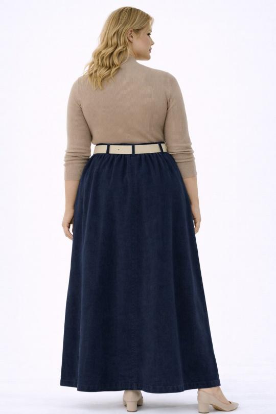 Jupes Femme Bleu NEW&CO 24099PE Efashion Paris