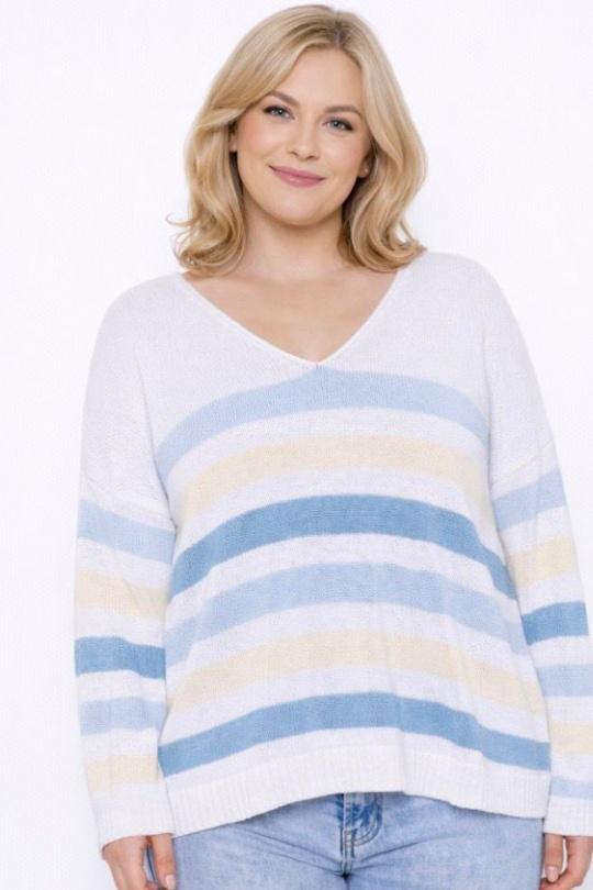 Pulls Femme Bleu NEW&CO N21256 Efashion Paris