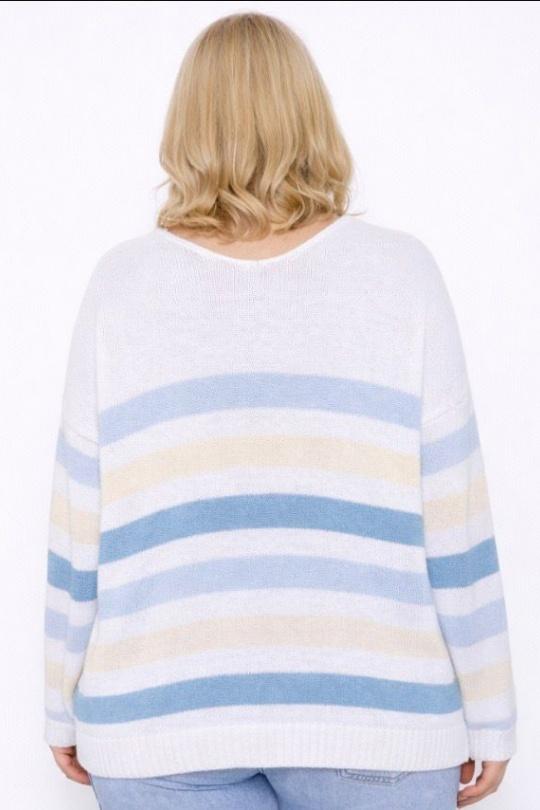 Pulls Femme Bleu NEW&CO N21256 Efashion Paris