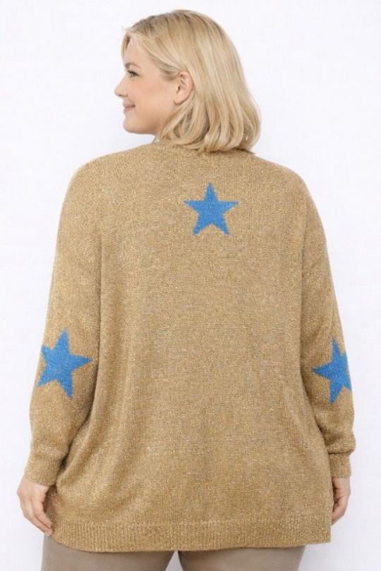 Gilets Femme Bleu NEW&CO 282 Efashion Paris