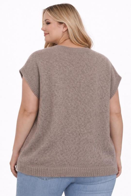 Pulls Femme Jaune NEW&CO 2393 Efashion Paris