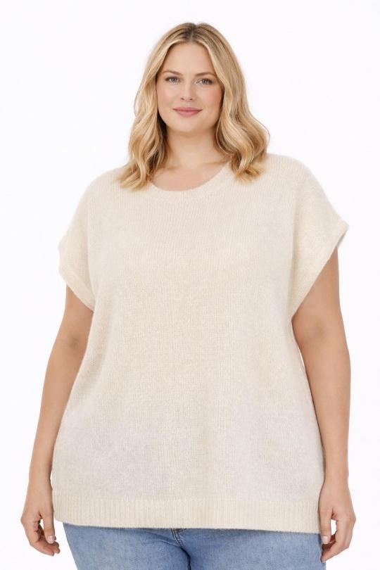 Pulls Femme Jaune NEW&CO 2393 Efashion Paris