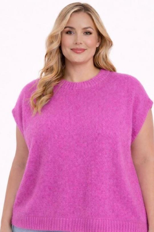 Pulls Femme Jaune NEW&CO 2393 Efashion Paris