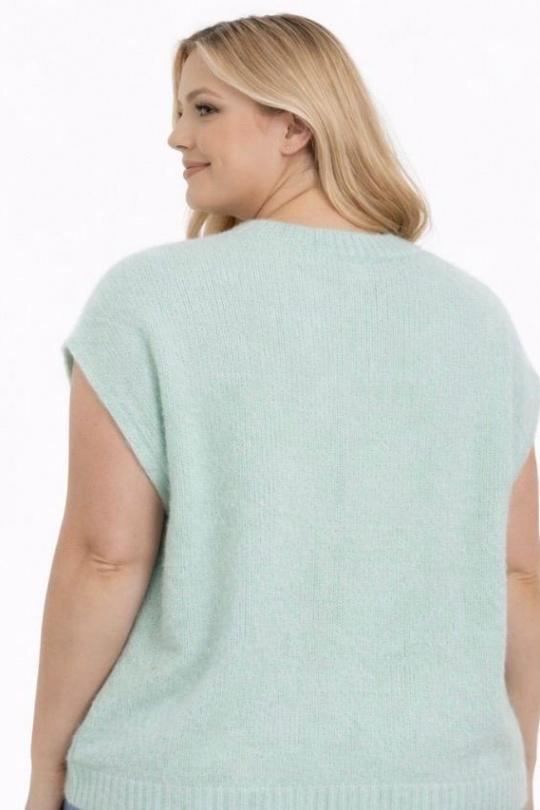 Pulls Femme Jaune NEW&CO 2393 Efashion Paris