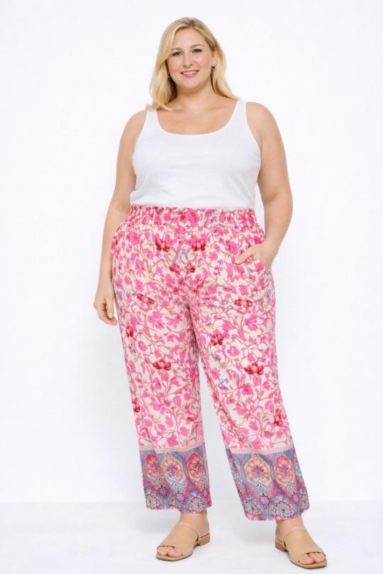 Pantalons Femme Rose NEW&CO 9530 Efashion Paris