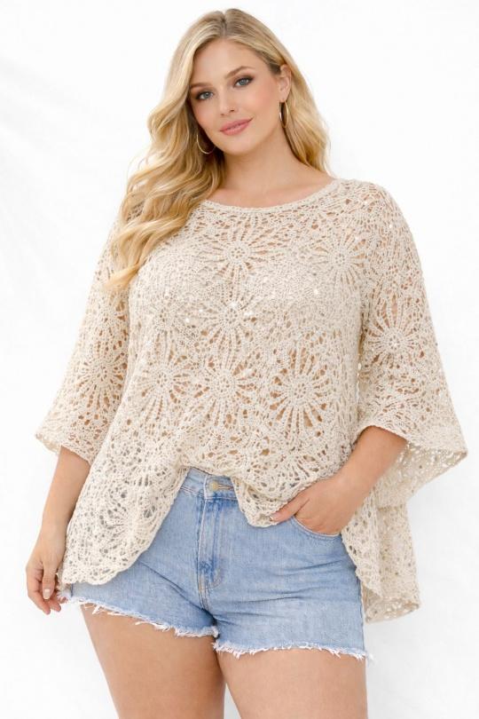 Tops Femme Beige NEW&CO 28141 Efashion Paris