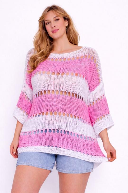 Pulls Femme Rose NEW&CO 124 Efashion Paris