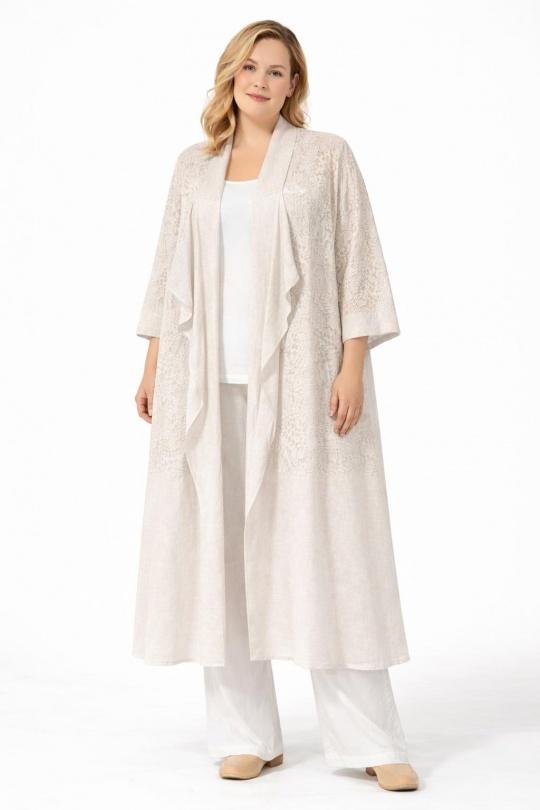 Gilets Femme Blanc NEW&CO 8153 Efashion Paris