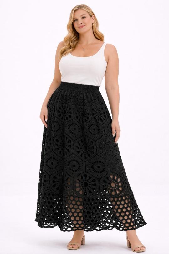 Jupes Femme Blanc NEW&CO 5560 Efashion Paris