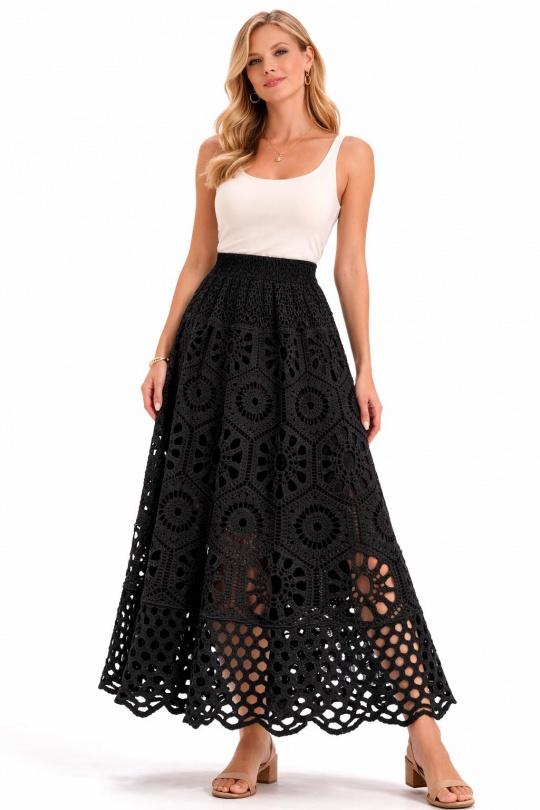 Jupes Femme Blanc NEW&CO 5560 Efashion Paris