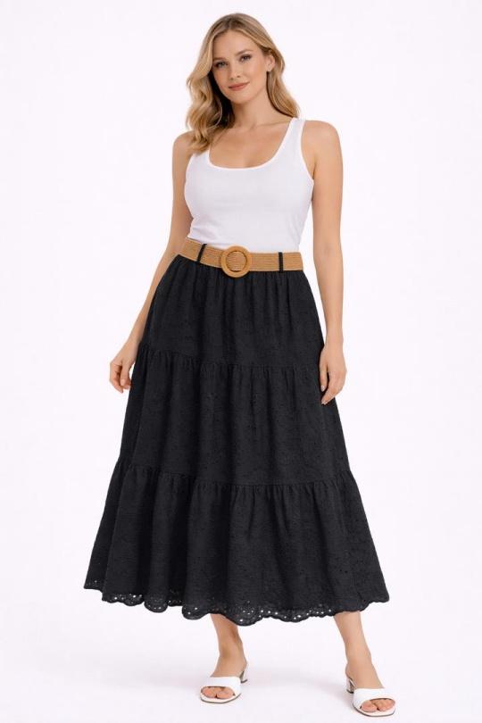 Skirts Women Beige NEW&CO 5065 Efashion Paris