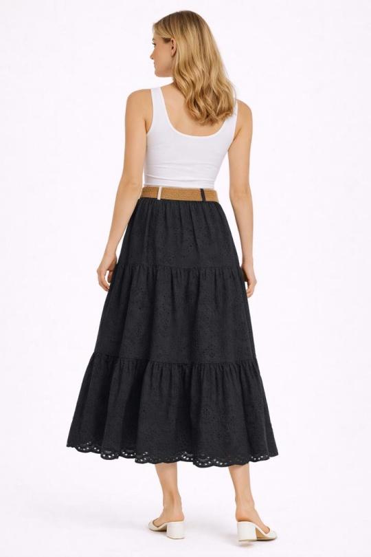 Skirts Women Beige NEW&CO 5065 Efashion Paris