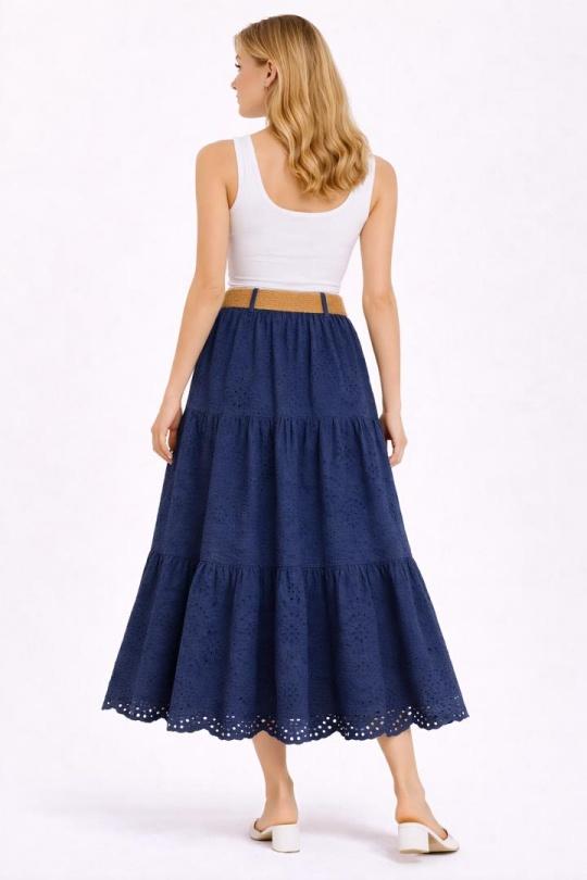 Skirts Women Beige NEW&CO 5065 Efashion Paris