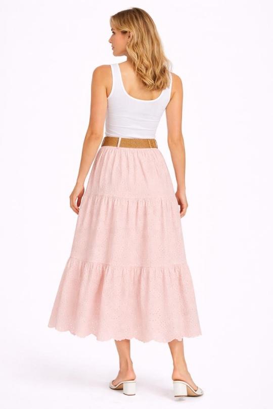 Skirts Women Beige NEW&CO 5065 Efashion Paris