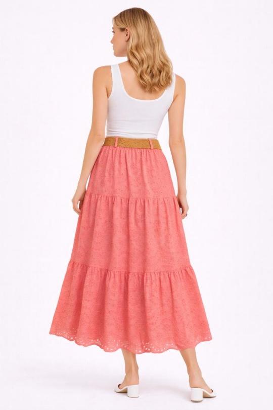 Skirts Women Beige NEW&CO 5065 Efashion Paris